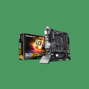 AMD Ryzen 5 3600 Processor + Gigabyte B450M-DS3H Motherboard